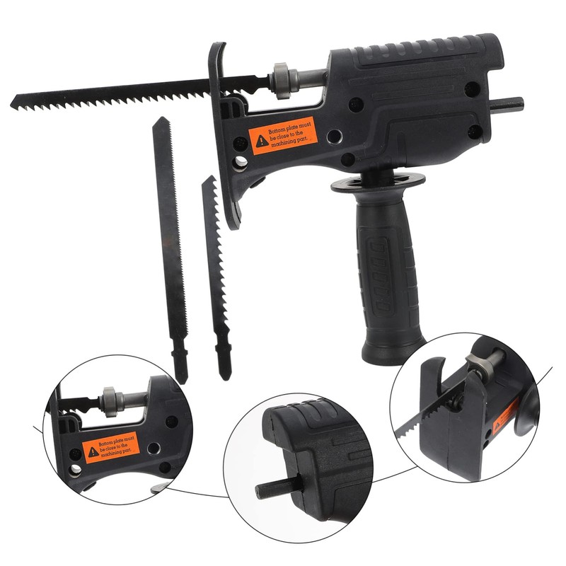 Operitacx 1Set Electric Drill Modified Tool Adapter Portable Reciprocating Saws