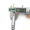 2Pcs Drawer Slides, 6 Sizes Ball Bearing Steel Drawer Runner