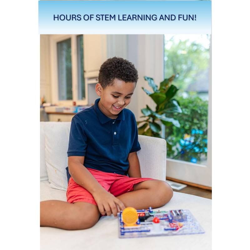 Snap Circuits “Arcade”, Electronics Exploration Kit, Stem Activities for Ages