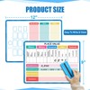 Dry Erase Place Value Whiteboard, 9" x 12" Double Sided