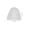 Kichvoe 3pcs Transparent Bottle Caps Replacement Feeding Bottle Lids Leak