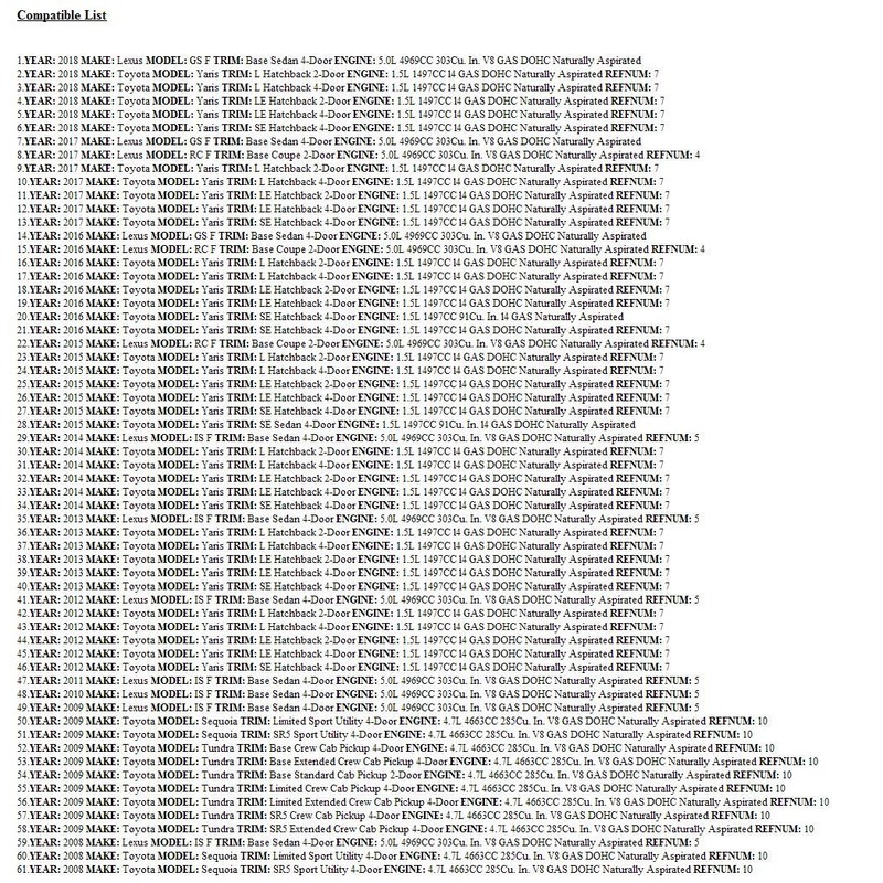 Toyota 12180-38030 Oil Filler Cap Sub Assembly