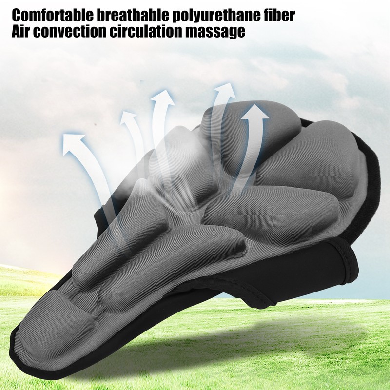JFT ShockAbsorption Cushion Inflatable Mountain Bicycle Saddle Cover Bike Air