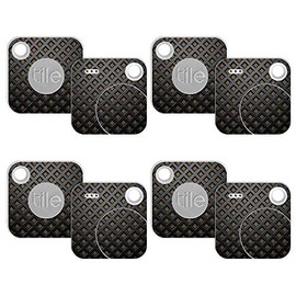 MightySkins Skin Compatible with Tile Mate w/Replaceable Battery (2018) - Black Wall | Protective, Durable, and Unique Vinyl wrap Cover | Easy to Apply, Remove, and Change Styles | Made in The USA