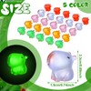 Simgoing 100 Pcs Capybara Figurines Mini Capybara Resin Figurines Capybara