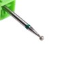 MZCMSL Round Ball Cuticle Drill Bits, Diamond Nail Drill Stone
