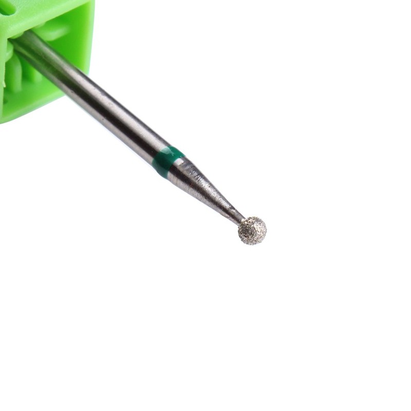 MZCMSL Round Ball Cuticle Drill Bits, Diamond Nail Drill Stone
