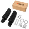 FOVPLUE Rear Passenger Footrests Foot Pegs for Kawasaki Ninja 650/Z650