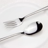 YFWOOD Mixed Cutlery Set, Dinner Spoons x 2 and Dinner