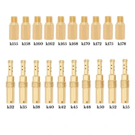 Partscollect 20pcs Carburetor Main Jet Slow Pilot Jet Kit Set Fit for Keihin OKO KOSO PE PWK Carb