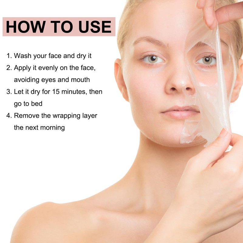 Collagen Night Wrapping Mask Peel Off – Overnight Face Mask