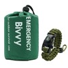 Green Bivy Bags 90 x 200 cm All Weather Emergency