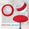 PATIKIL Stool Covers Round, 2 Pack Elastic Bar Stool Cover
