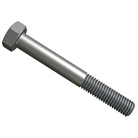 Hexagon Head Bolts With Shank M10X110 (Pack of 2) Bolt High Tensile Stainless Steel A2 Mechanical Hex Screws Certified Standard DIN931 (10mm x 110mm)