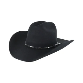 Cody James Unisex Casino 3X Felt Cowboy Hat - J37881745 6 7/8 Black