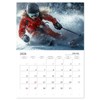 SNOWBOARDS, SKIS & SKATES (Monthly Wall Calendar 2025 11.7" x