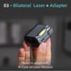 HOZO M-Cube Laser Measuring Tool Adaptor 03 Bilateral Laser+,328ft/100m Modular