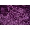 Zhen Linen 90" x 132" Rectangular Velvet Tablecloth (Plum)