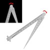 Stainless Steel Welding Taper Gap Gauge Portable Depth Ruler Hole