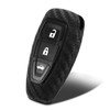 WORCAS Key Fob Case Carbon Fiber Pattern Silicone Cover Compatible