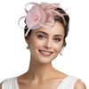 Fascinators for Women Kentucky Derby Floral Headwear Feather Tea Party