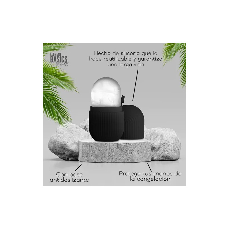 Molde De Hielo Para La Cara Y Ojos, Rodillo De