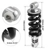 X AUTOHAUX Rear Shock Absorber Rear Shock Damper Shock Strut
