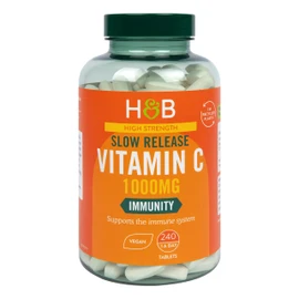 Holland & Barrett Vitamin C 1000mg - High Strength Slow Release Vegan Ascorbic Acid - 240 Tablets (8 Months Supply)