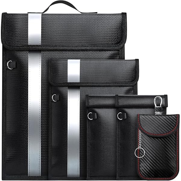 Faraday Bags,Anti-Tracking Faraday Bag For Phones&Laptops & Tablets & Car