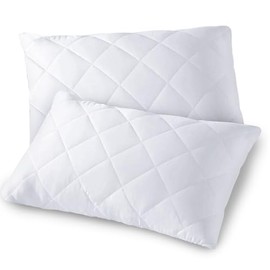 GC GAVENO CAVAILIA New Quilted Protector, Cotton, 50% Polyester, White, Pillow (50x75 cm)