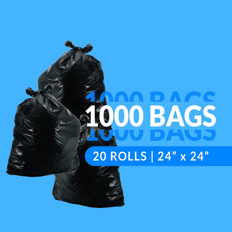 Reli. SuperValue 6-10 Gallon Trash Bags | 1000 Count Bulk