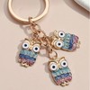Bag Charms Cute Owl Keychain Purse Charms for Handbags Bling