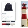 Leuchtfeuer Strickwaren Föhr 306 Fine Knit Hat (Anthracite 100% Merino