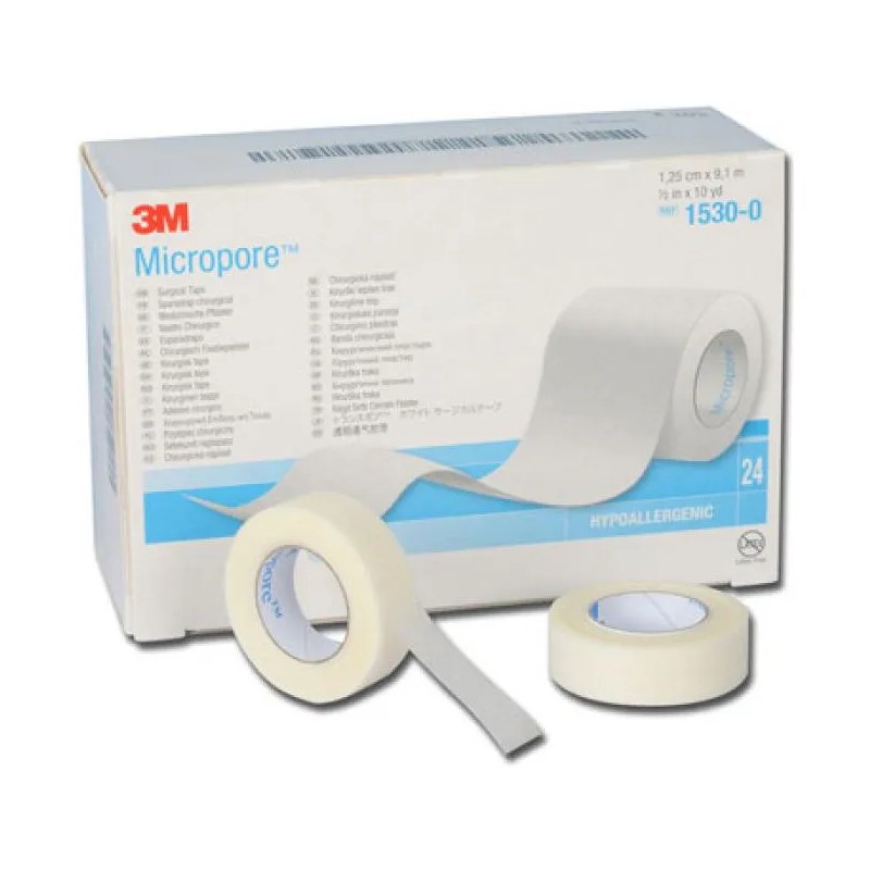 Micropore Blanco 14m Caja Rollos