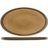 Cosy&Trendy Quintana Amber 5950031 Plate Flat Oval 30.5 x 19