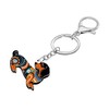 LONYOO Acrylic Cute Dachshund Keychain Weiner Dog Gifts for Women