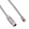 Wisdompro Wire Keychains, Screw Type, Wire Keyring, Key Chain, Stainless