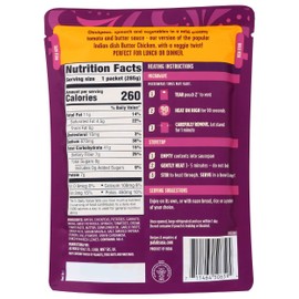 Patak's Butter Chickpeas and Veggie Ready To Heat Curry, 10.05 Fl Oz