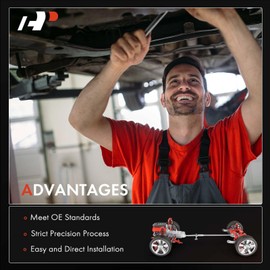 A-Premium Driveshaft Coupler Flex Joint Compatible with Chrysler 300 2005-2010 & Dodge Challenger 2010-2011, Charger 2006-2011, Magnum 2005-2008, Replace# 5127289AA, 5144110015