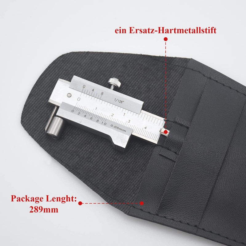 Aiyomi 0-200 mm Marking Caliper Marking Gauge with Locking Screw