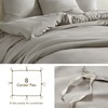 HULALA HOME Duvet Covers Luxury Bedding Set 3Pcs Soft Polyester