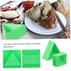 Ciieeo 2pcs Rice Dumpling Molds Rice-Pudding Molds Triangle Zonzi Mold