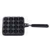 16 Holes Octopus Meatballs Pan Aluminum Alloy Takoyaki Baking Mold