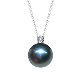 Tahitian Black Pearl Necklace,Quality Handpicked AAA Tahitian Black Pearls