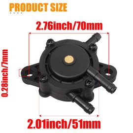 Car electric Fuel Pump Compatible Gas Club Car Golf Cart 295cc 350cc Robin 4-cycle Engine Kawasaki FE290 FE350 Yamaha G16G18G19G20G22G27G29 72873G01