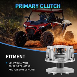 JURPLIX Primary Clutch with HD Puller Tool Compatible with Polaris RZR 1000 XP and RZR 1000 S 2014-2021 Replaces # 1323241 1323068 Pretuned With Weights and Spring