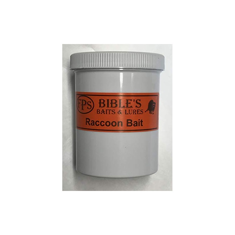FPS) BIBLE'S Raccoon Bait (4 oz.) Works in Live Traps,
