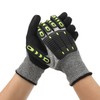 1 Pair Cut Resistant TPR Protective Impact Gloves Men Women