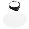 Acrylic Turntable Mat, Record Platter Slipmat Reduce Static Dust Noise