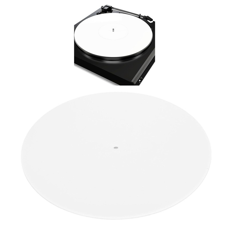 Acrylic Turntable Mat, Record Platter Slipmat Reduce Static Dust Noise